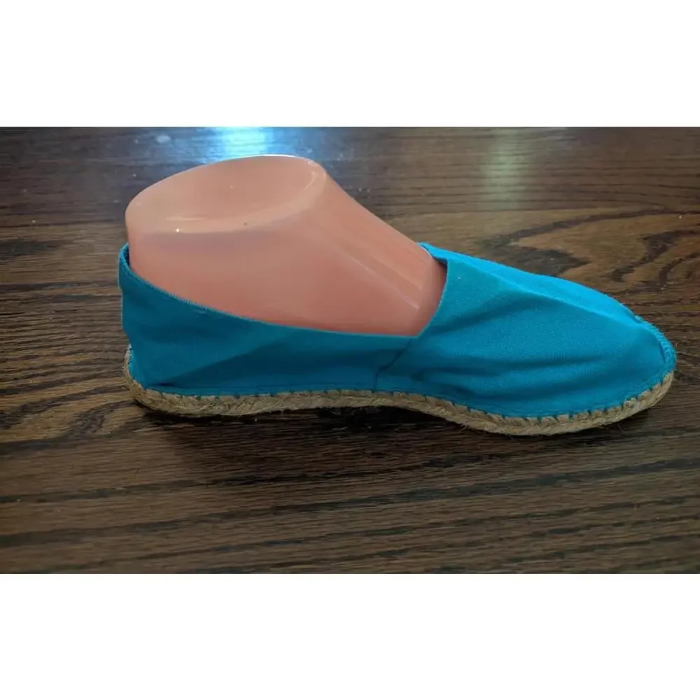 Vintage NEW Newport News Navy‎ Fabric Espadrilles POOL Size 7